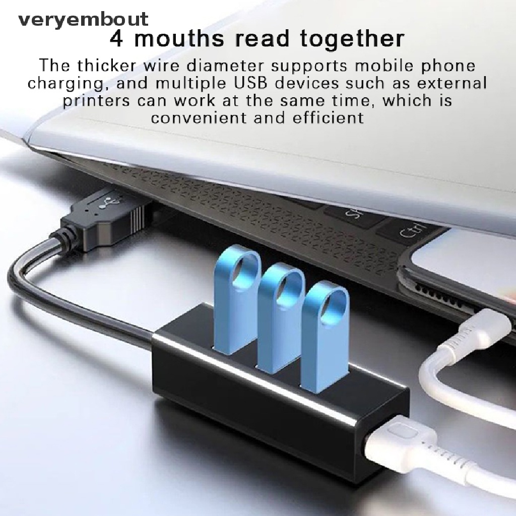 Bộ Chia 4 Cổng USB Đa Năng Tiện Dụng