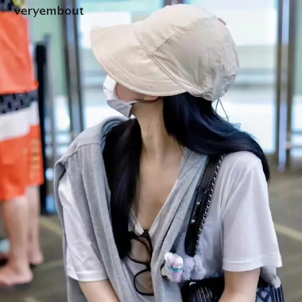 Mũ Rộng Vành Dây Rút Chống Nắng Có Thể Điều Chỉnh Cho Nam Nữ