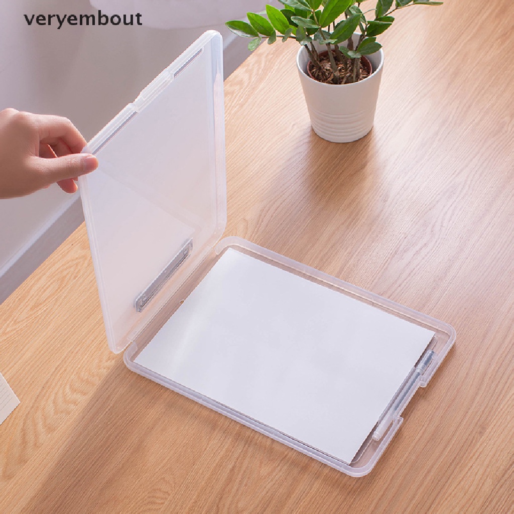 Bảng Kẹp Tài Liệu Khổ A4 Bằng Nhựa Tiện Lợi