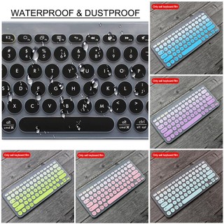 Miếng bọc bàn phím máy tính không dây bằng silicon mềm siêu mỏng cho logitech k380 k380 2023 mới