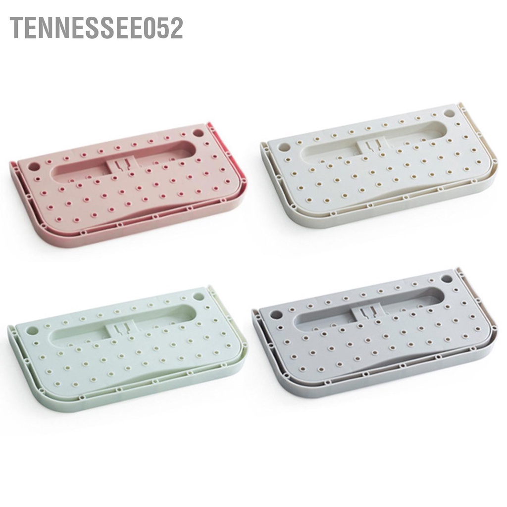Tennessee052 Móc treo giày tường Keo dán tiết kiệm không gian có thể gập lại cửa PP cho phòng tắm