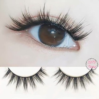 Lông mi chồn 3d-09 loại cao cấp - hộp 3 cặp mi