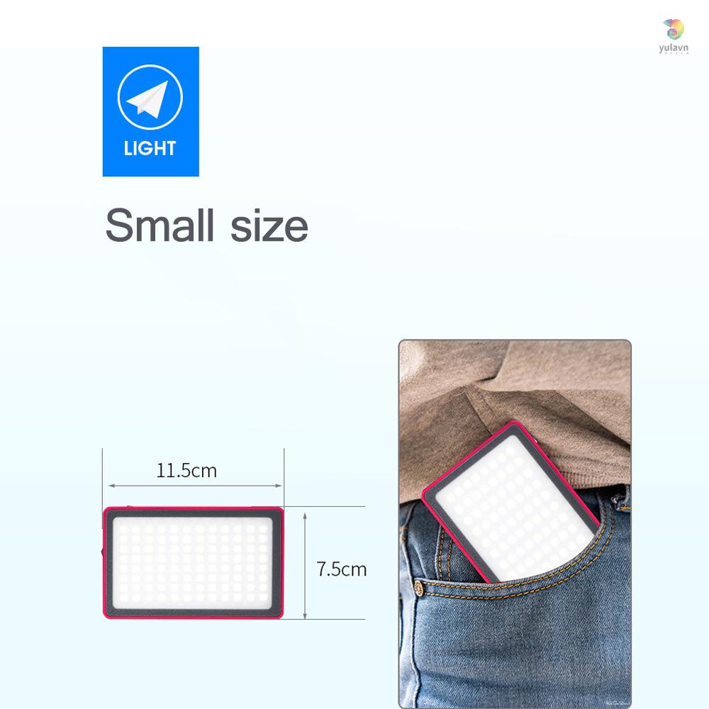 Đèn Từ Tính 8W Cổng USB Có Thể Điều Chỉnh Độ Sáng / Thay Đổi Màu Sắc Theo Nhiệt Độ Cho Máy Ảnh Manbily 8W