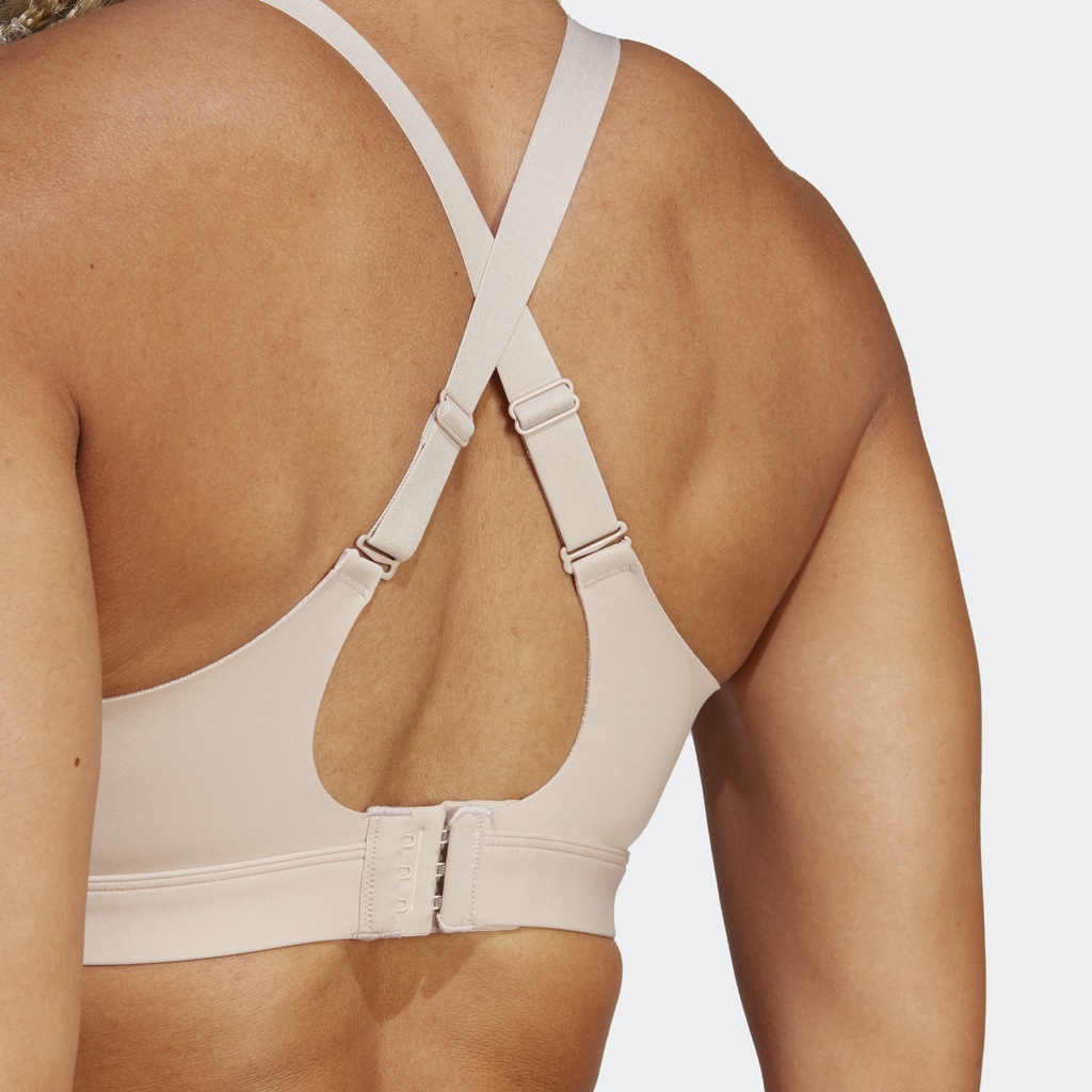 adidas Tập luyện Áo Bra Tập Luyện High Support Luxe Tailored Impact Nữ nâu HS2907