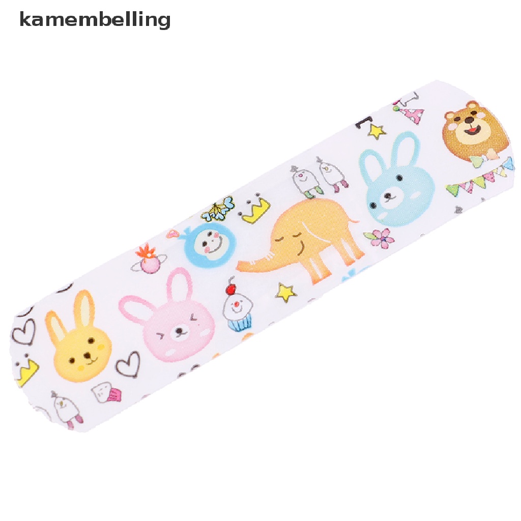 Kamembelling 120 Miếng Dán Bằng PE Trong Suốt Thoáng Khí Họa Tiết Hoạt Hình