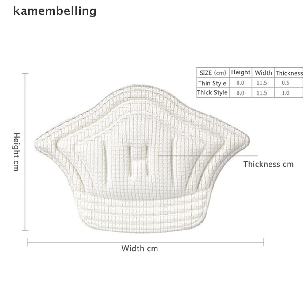 1 Cặp Miếng Dán Bảo Vệ Gót Chân Chống Ma Sát Khi Chơi Thể Thao