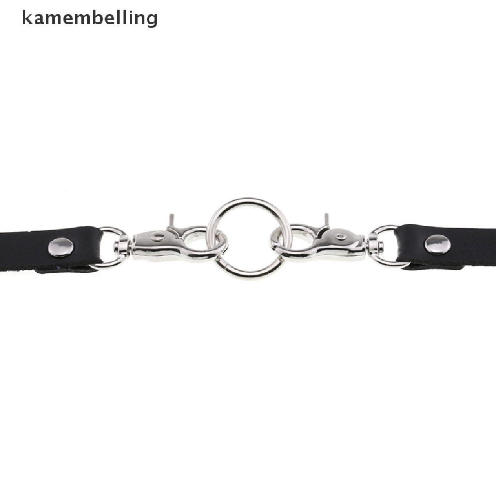 Vòng Cổ Choker Da kamembelling Phong Cách Punk Cá Tính Cho Nam Và Nữ