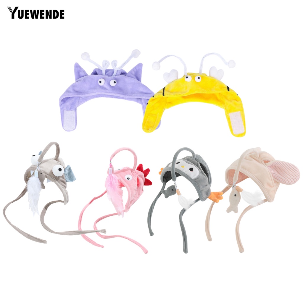 Mũ Lông Vũ Mềm Mại Hình Thỏ Hoạt Hình Dành Cho Mèo Cưng