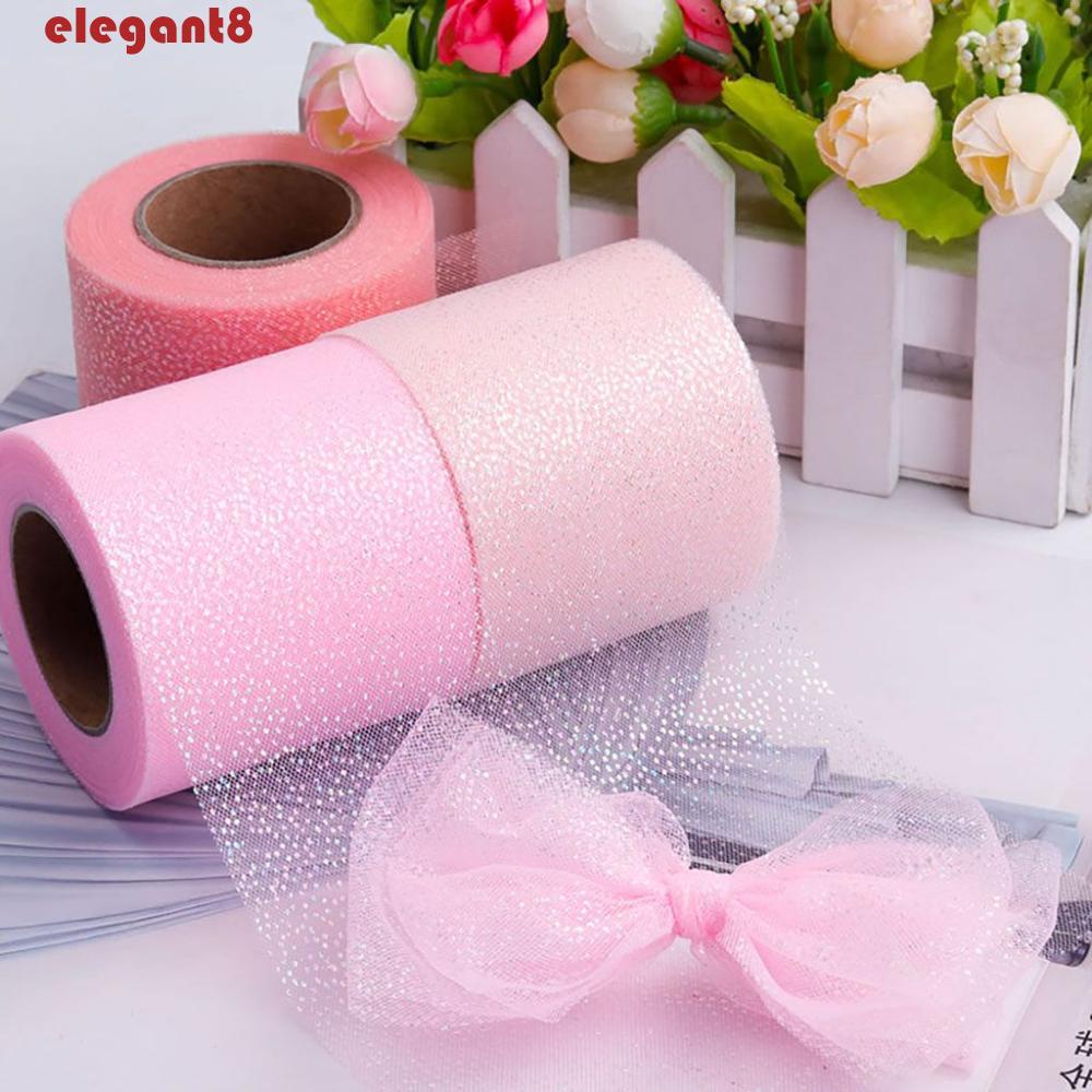 1 Cuộn Dây Ruy Băng Thắt Nơ Họa Tiết Chấm Bi Trang Trí Kẹp Tóc