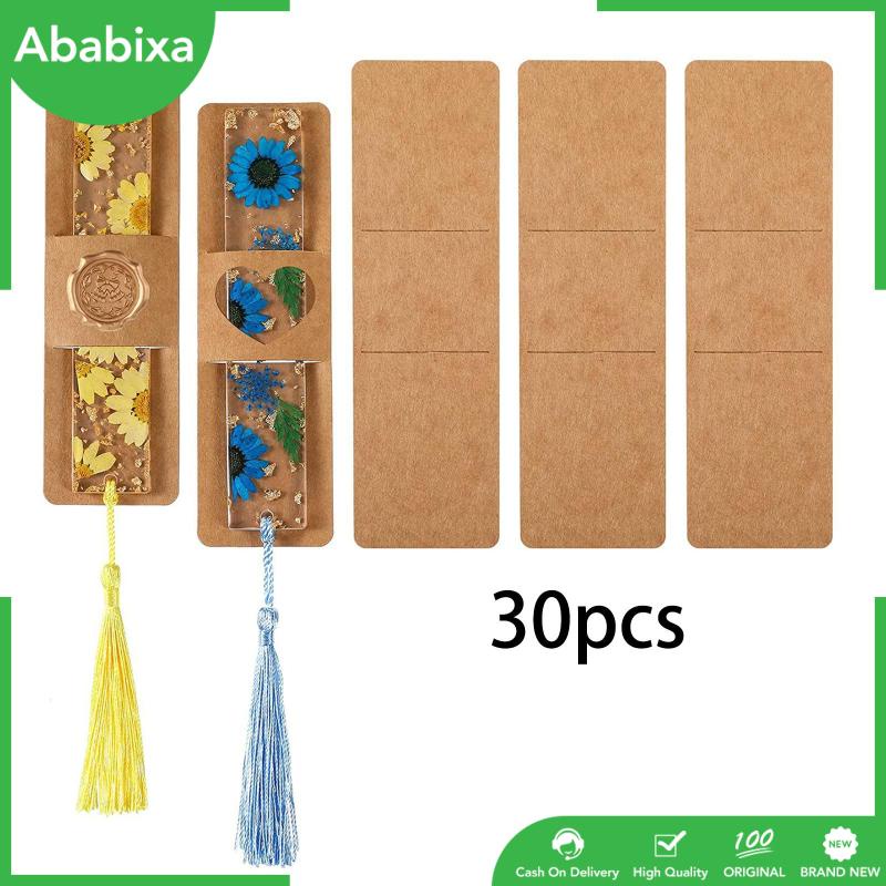 Giá Đỡ Đánh Dấu Trang Sách Bằng Giấy Kraft DIY Tiện Dụng