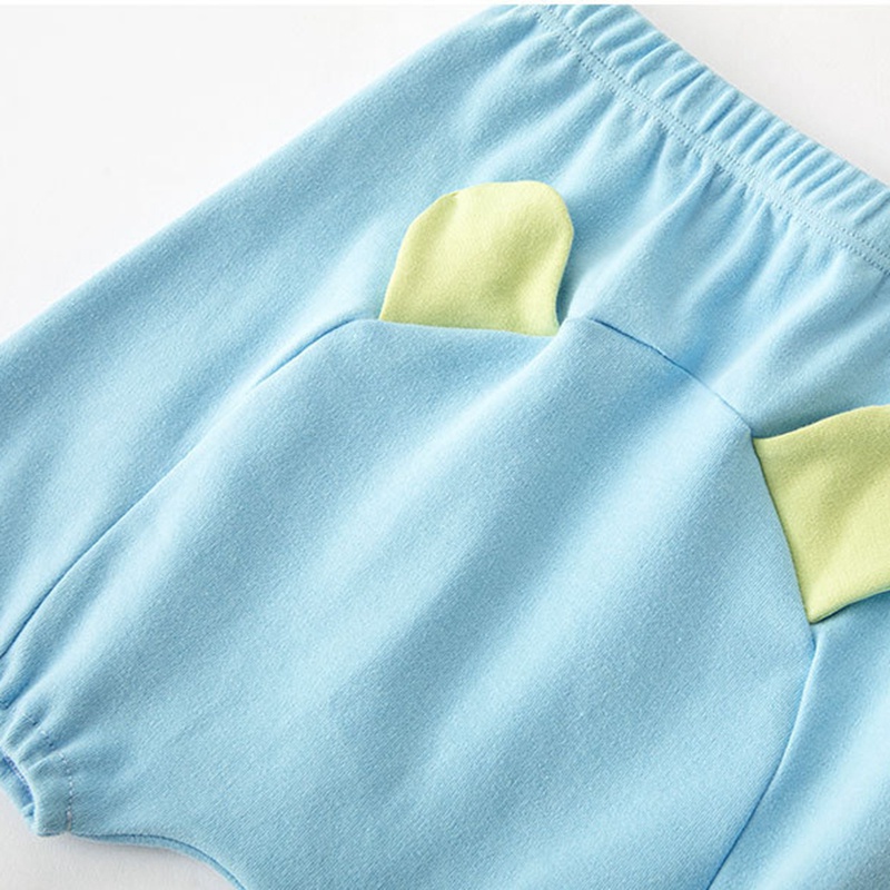 Quần Short Cotton Mềm Mại Thoáng Khí In Họa Tiết Hoạt Hình Đáng Yêu Cho Bé 0-5 Tuổi