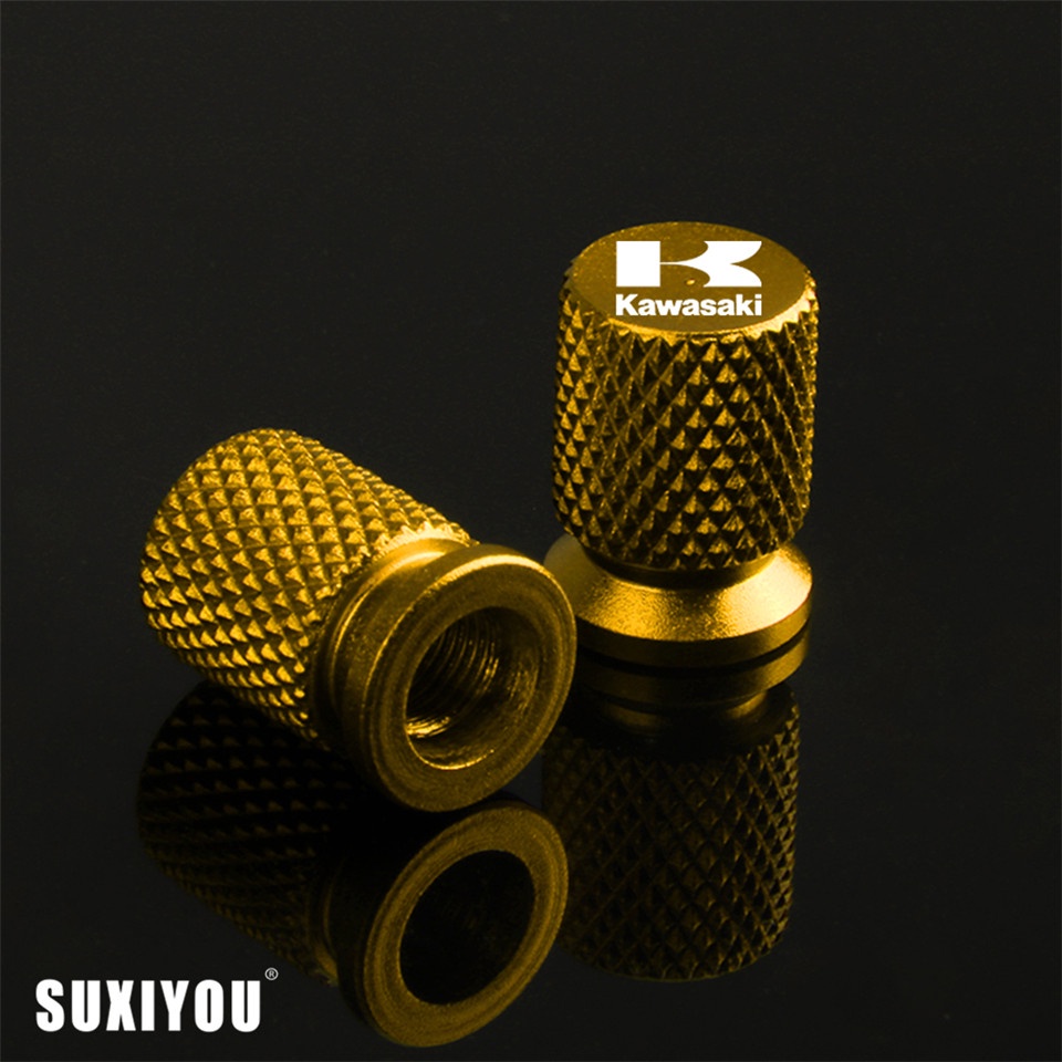 Nắp Đậy Van Bơm Hơi Lốp Xe Kawasaki Versys 650 1000 Ninja 400 650 Z800 Z900 Z900RS Z650 Z400 Z1000 / sx / R