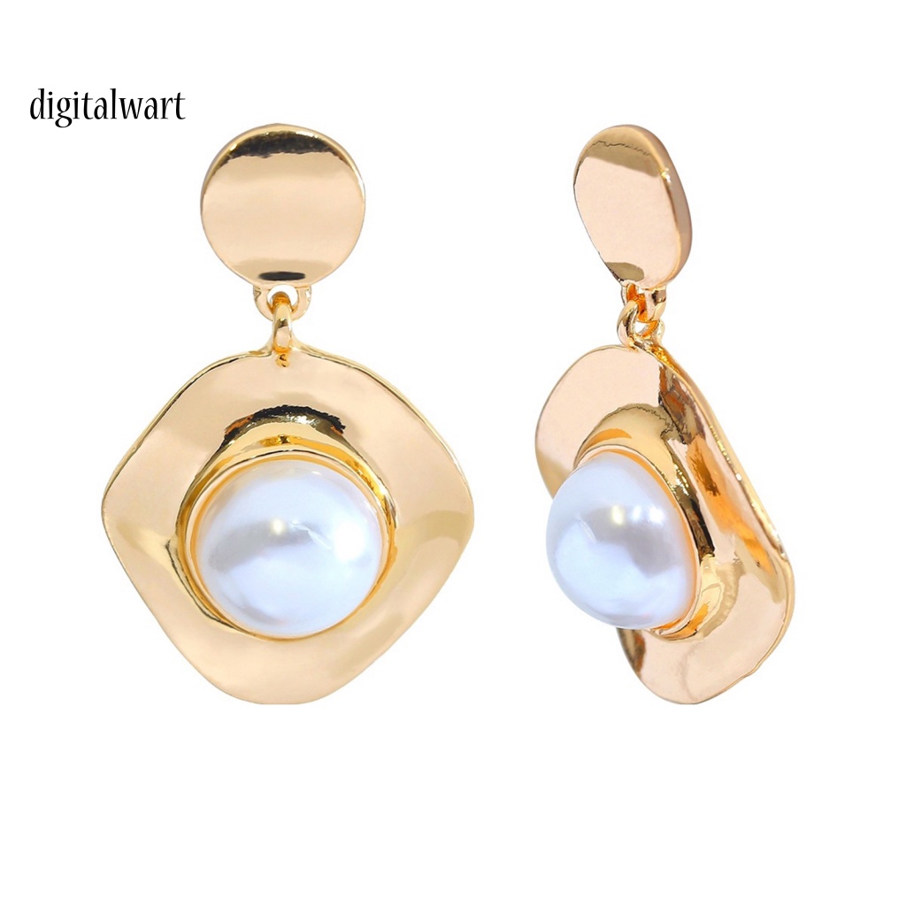 Kỹ Thuật Số| 1 Đôi Bông Tai Hợp Kim Dáng Dài Thời Trang Công Sở