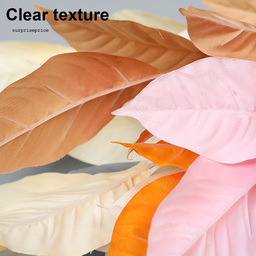 Lá Giả Bằng Cao Su Dùng Trang Trí DIY