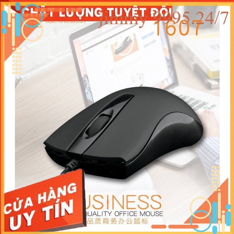 Chuột máy tính văn phòng có dây R8 1607(không LED) BẢO HÀNH 6 THÁNG