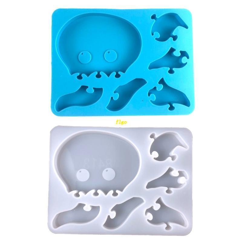Khuôn Đồ Chơi Xếp Hình Động Vật Bằng Silicone Diy Dành Cho Trẻ Em