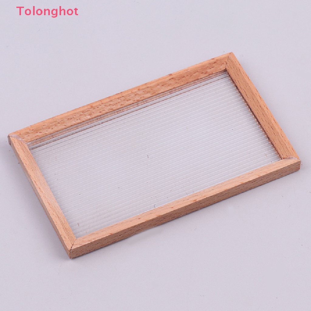 1 Mô Hình Khay Trưng Bày Đồ Nội Thất mini Bằng acrylic Cho Nhà Búp Bê