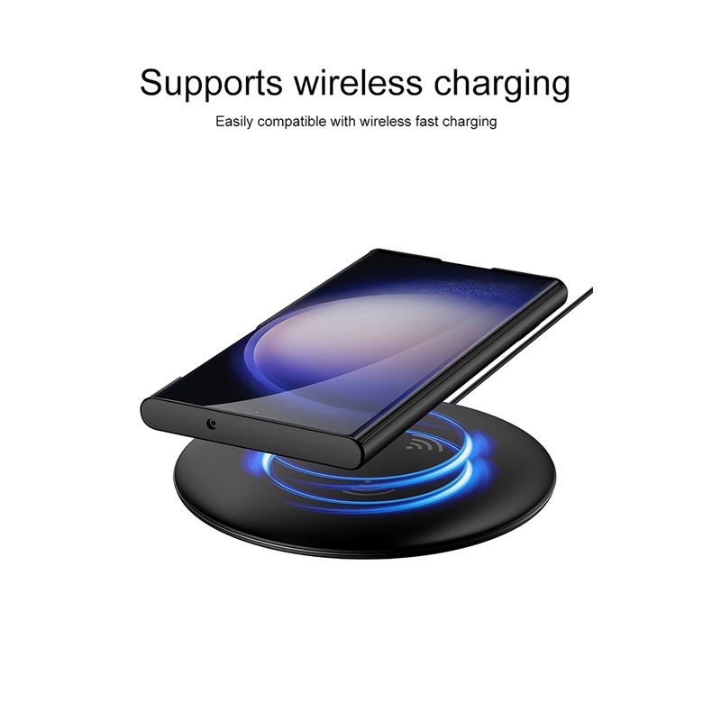 Bao Da Siêu Mỏng Màu Trơn Kèm Giá Đỡ Chuyển Số Sang Trọng Cho Samsung Galaxy S23 Ultra S23 Plus