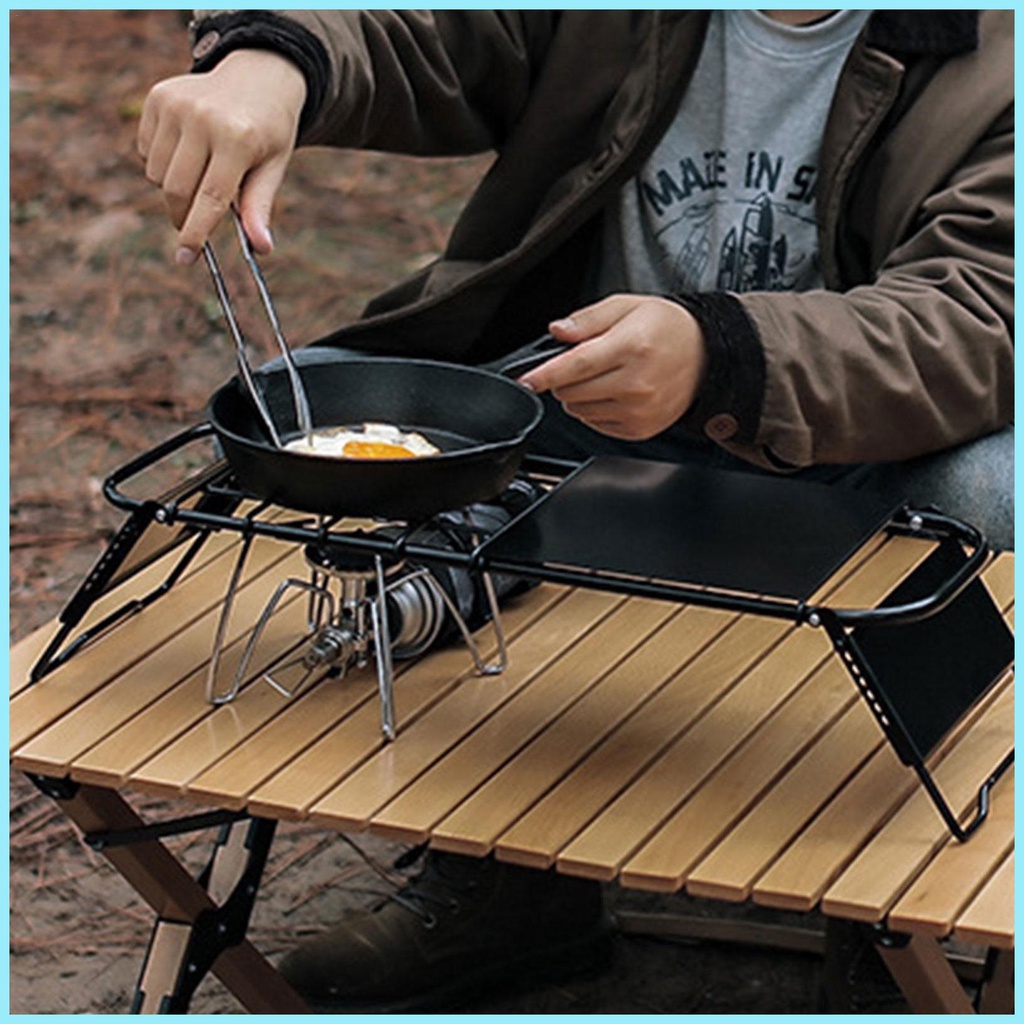 Giá Đỡ Bếp Lò Mini Di Động Có Thể Điều Chỉnh Chiều Cao Tiện Dụng Mang Theo Du Lịch Cắm Trại