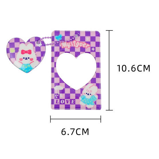 Ví Đựng Thẻ Họa Tiết Hoạt Hình Phong Cách Hàn Quốc Xinh Xắn