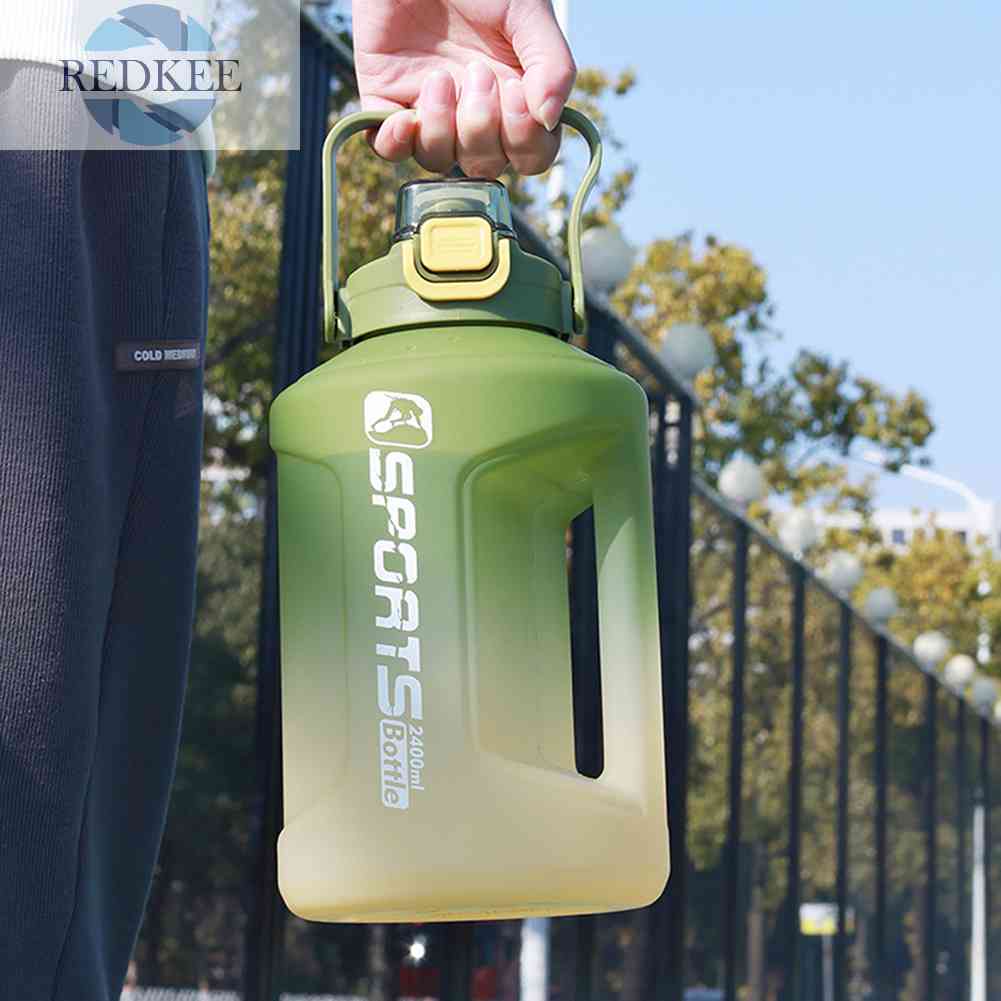 Bình Nước Thể Thao Dung Tích Lớn 2400ML