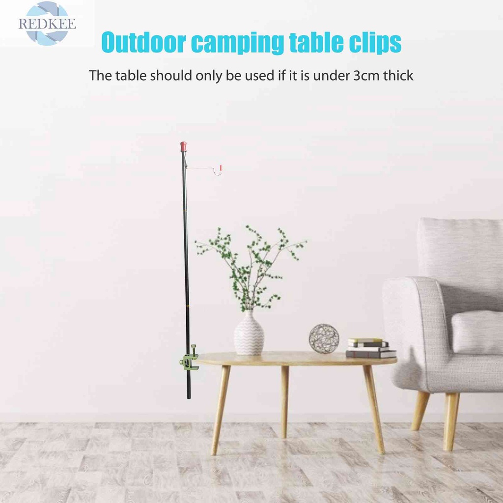 Đèn Kẹp Để Bàn Bằng Hợp Kim Nhôm Cho Cắm Trại