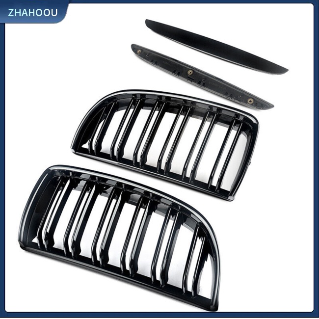 ☃Phụ Kiện Trang Trí Nhà Cửa Độc Đáo Sáng Tạo☃ Lưới Tản Nhiệt Hai Thanh Thay Thế Cho Xe Hơi 3 Series E90 E91 2006-2008