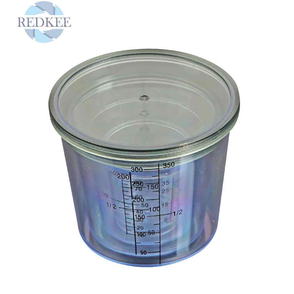 Set 4 Cốc Đo Lường Kèm Vỏ Đựng Mồi Câu Cá Tiện Dụng