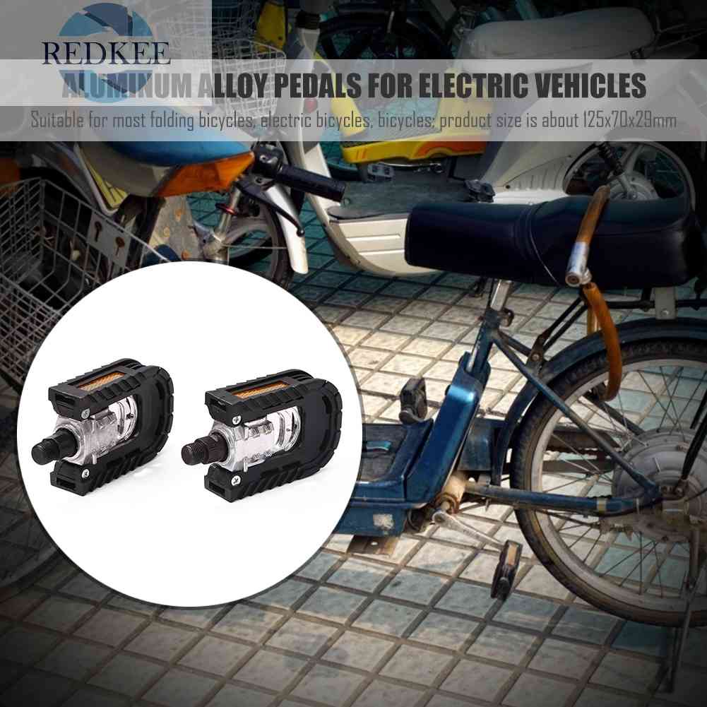 1 Cặp Bàn Đạp Xe Đạp Chống Trượt Phản Quang