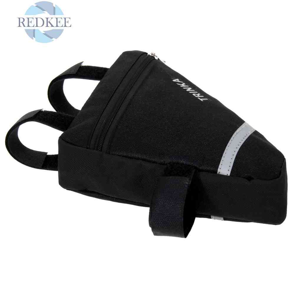 1 Túi Tam Giác Chống Thấm Nước Đựng Vật Dụng Tiện Lợi Gắn Khung Trước Xe Đạp