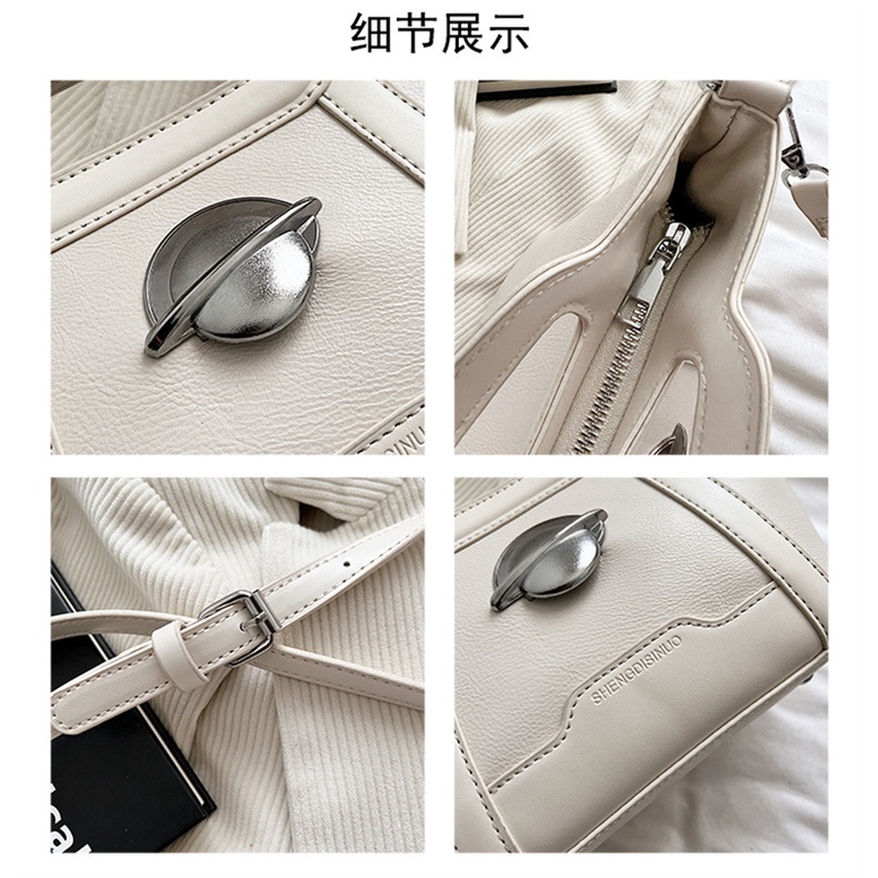 Túi Tote Đeo Vai / Đeo Chéo Cỡ Lớn Phong Cách Hàn Quốc Đơn Giản Thời Trang Mới 2023