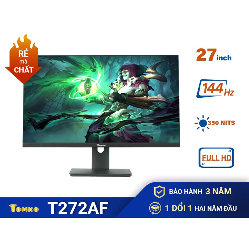 Màn hình máy tính 27 inch FHD T272AF Tần số quét 144HZ Tấm nền IPS - siêu rẻ siêu chất lượng - Hàng chính hãng | BigBuy360 - bigbuy360.vn