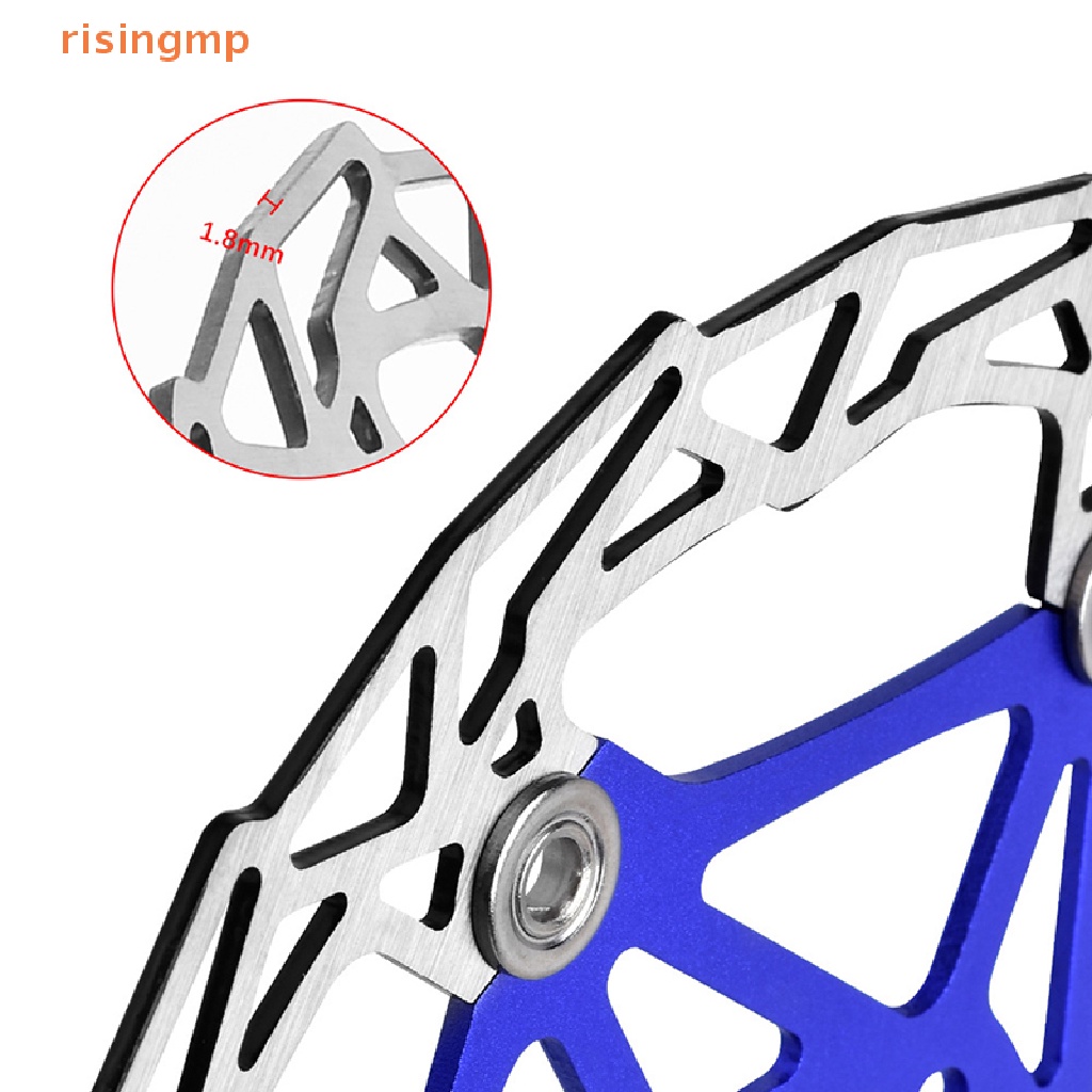 Phanh Đĩa CNC 82g 6 Inch 160MM 6 Bu Lông Siêu Nhẹ 4 Màu Tùy Chọn Cho Xe Đạp Leo Núi