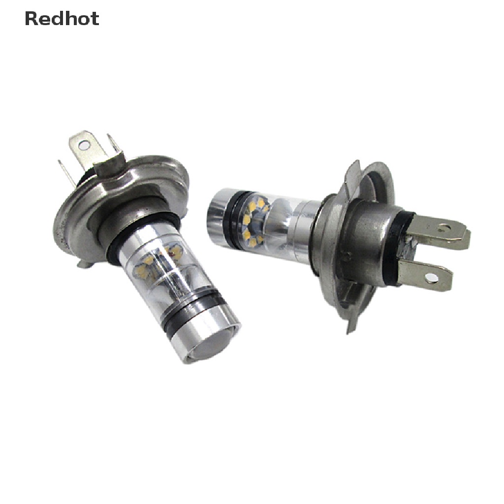 Bộ 2 Đèn LED 8000K Ánh Sáng Trắng Chất Lượng Cao Cho Xe Hơi / Xe Máy