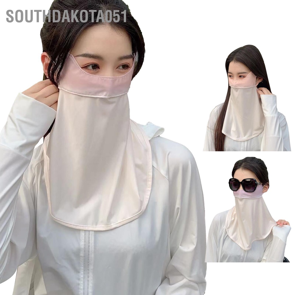 [Hàng Sẵn] khẩu trang chống nắng - Mặt Nạ Che Cổ Chống Tia UV Thoáng Khí Cho Mùa Hè【Southdakota051】