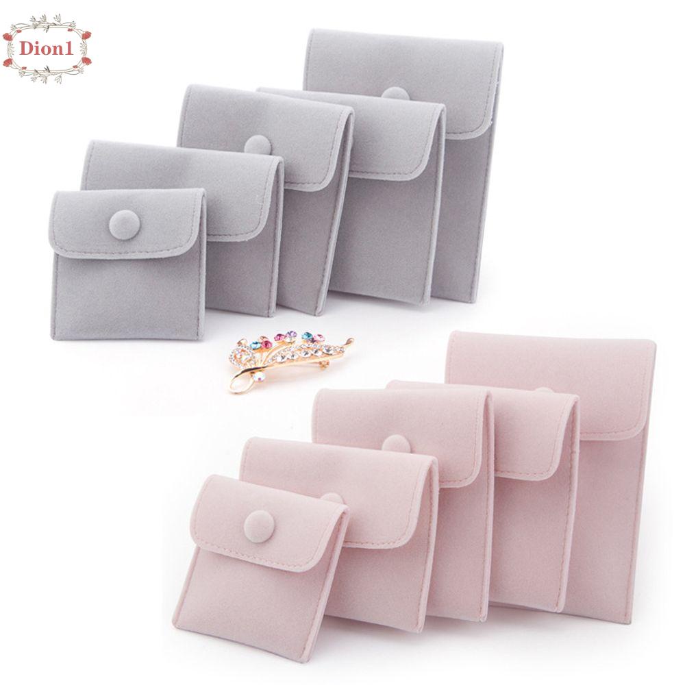 1 Túi Đựng Trang Sức Bằng Vải Nhung Nhiều Màu Mới