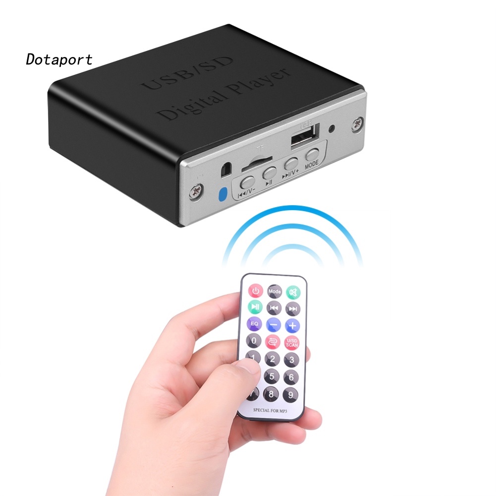 Mô Đun Giải Mã Đài FM Thẻ TF Bluetooth 5.0 USB MP3 KDDT Kết Nối Bluetooth 5.0 Cho Xe Hơi