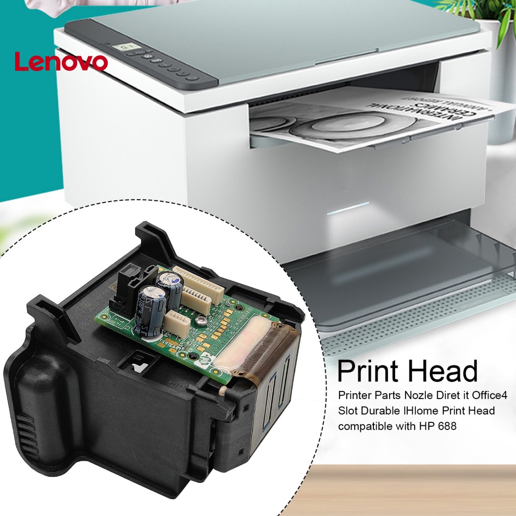 Vòi Phun In Hoa Hướng Dương Ổn Định Thay Thế Thông Dụng Cho Máy In 3D HP688 688A 5510 / 4610 / 4615 462