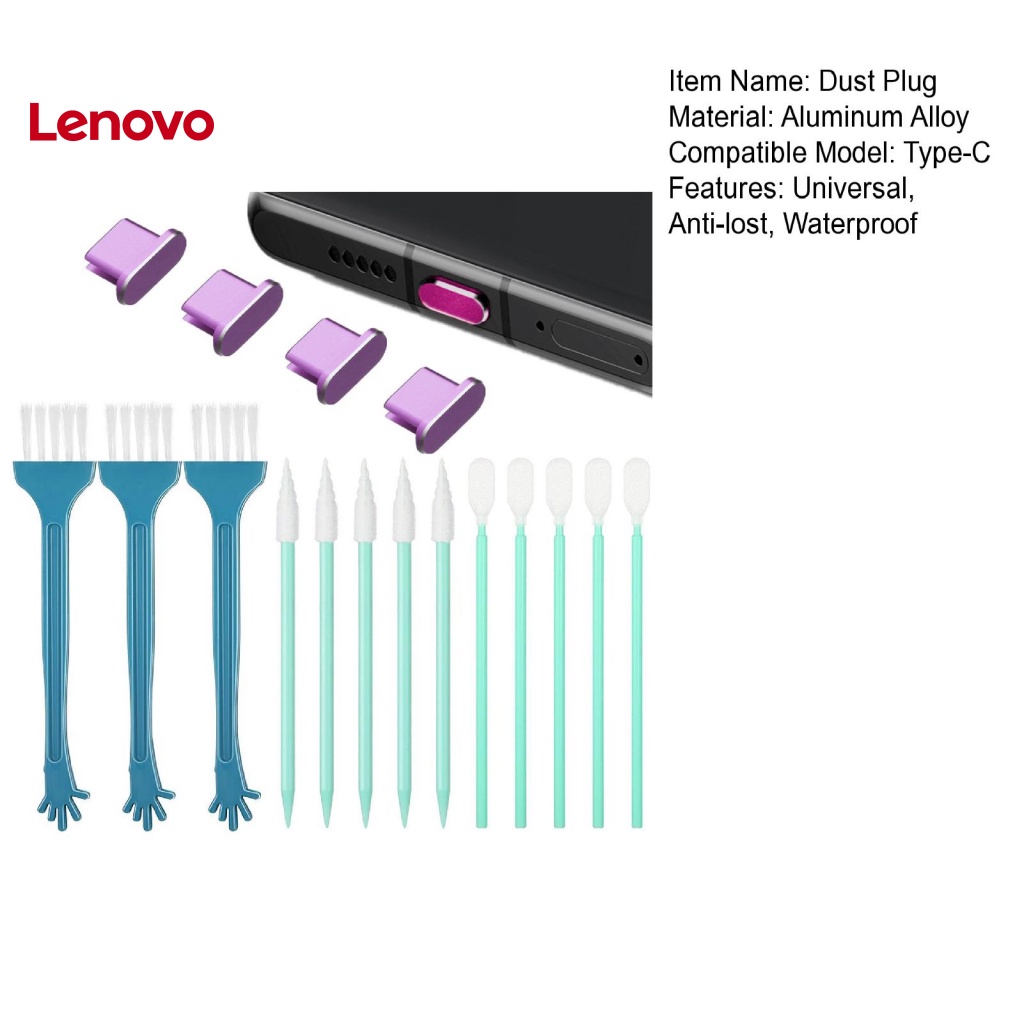 1 Bộ Nút Bịt Cổng Sạc Điện Thoại Mini Chống Bụi Dễ Lắp Đặt