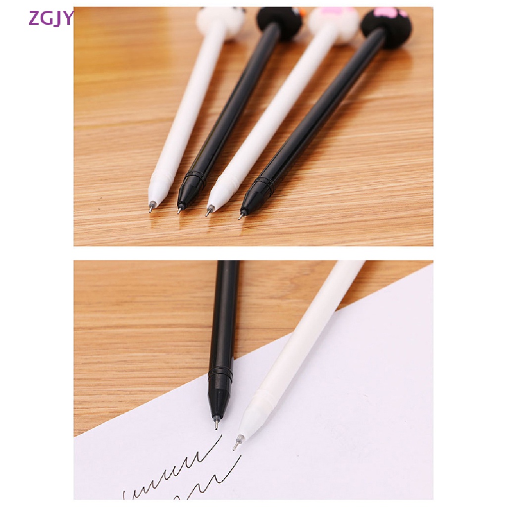 Set 2 Bút Mực Gel Hình Chân Mèo Dễ Thương Sáng Tạo Mới