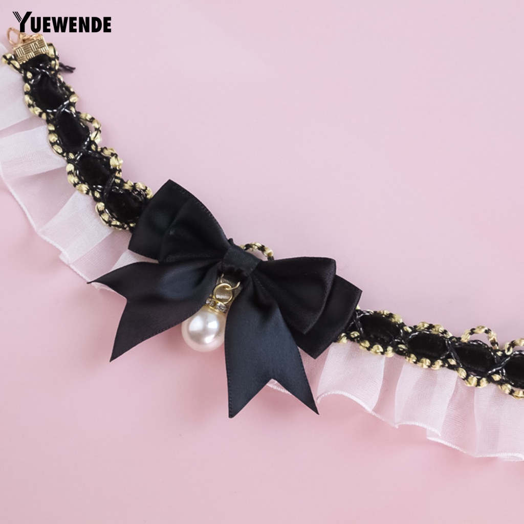 Vòng Cổ Ngọc Trai Giả Thân Thiện Với Da Cho Thú Cưng