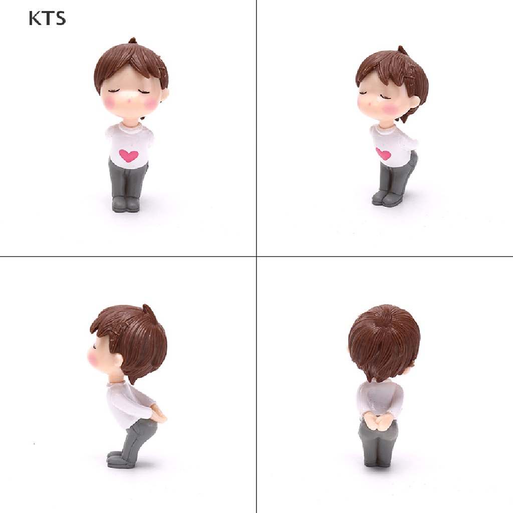 Set 2 Mô Hình Cặp Đôi Xinh Xắn Trang Trí Tiểu Cảnh