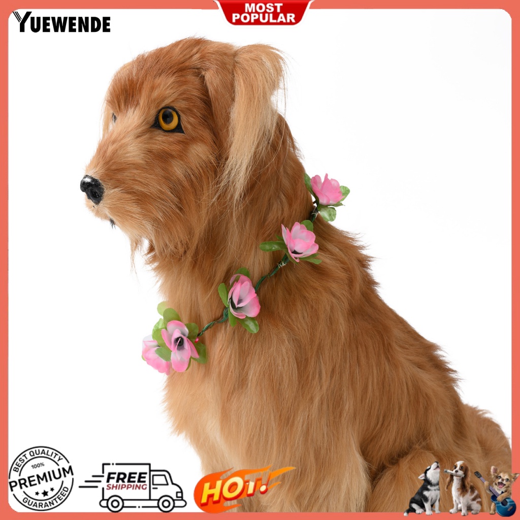 Vòng Hoa Đeo Cổ Cho Thú Cưng Chống Mài Mòn