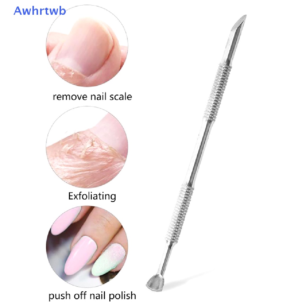 Muỗng Hai Đầu Bằng Thép Không Gỉ Chuyên Dụng Cho Làm Móng Nghệ Thuật Mới