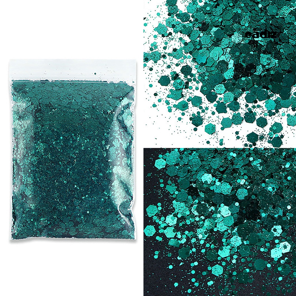 Hộp Sequin Lấp Lánh 50g Dùng Trang Trí Móng Tay Nghệ Thuật DIY
