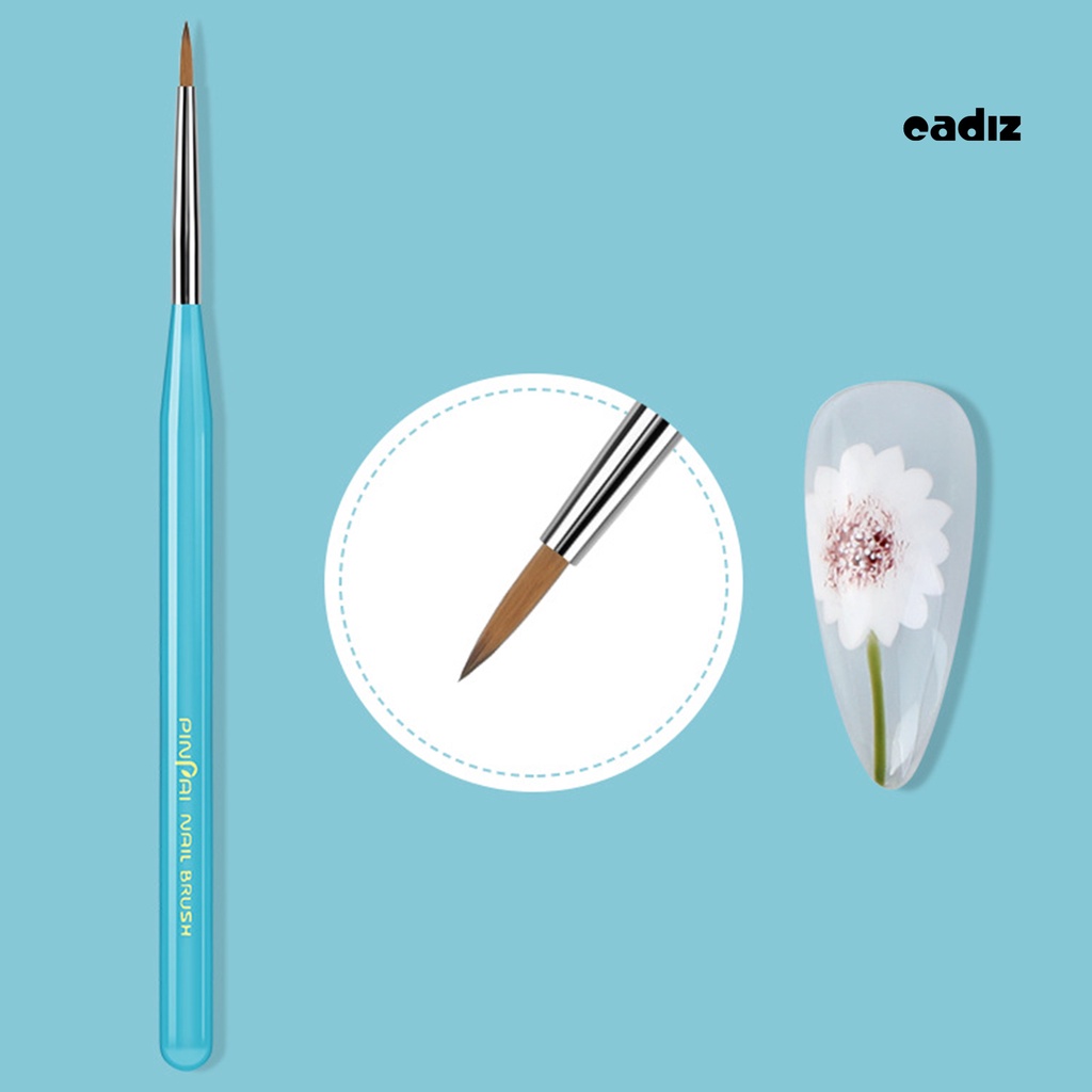 Cọ Vẽ Trang Trí Móng Tay Nghệ Thuật Bằng Sợi Nylon Không Dính Mềm Mại