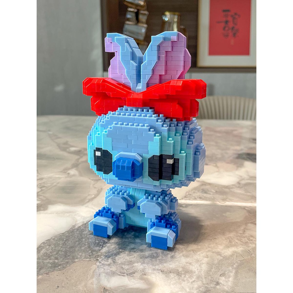 Bộ Đồ Chơi Lắp Ráp Mô Hình Stitch Cho Bé