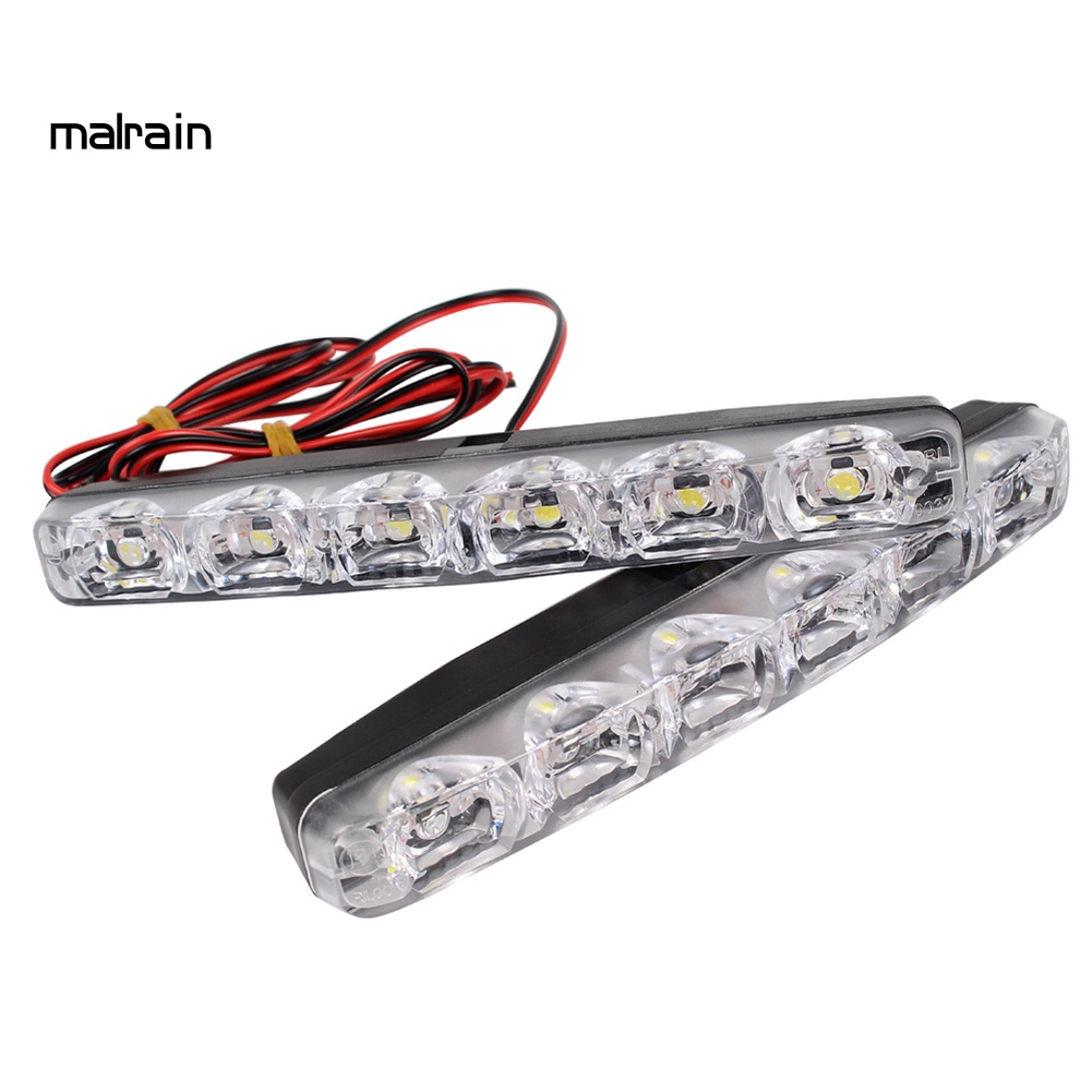 Bộ 2 Đèn Tín Hiệu DRL Chống Thấm Nước Chuyên Dụng Cho Xe Hơi