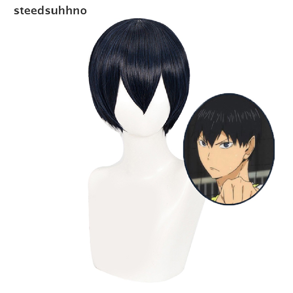 Tóc Giả Màu Đen Hóa Trang Nhân Vật Anime Haikyuu Tobio Kageyama