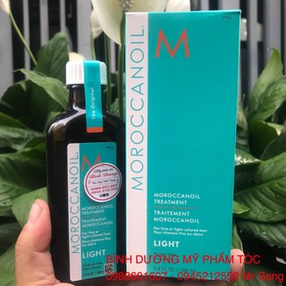 Tinh dầu dưỡng tóc sáng màu Moroccanoil Treatment Light 100ml *NEW*